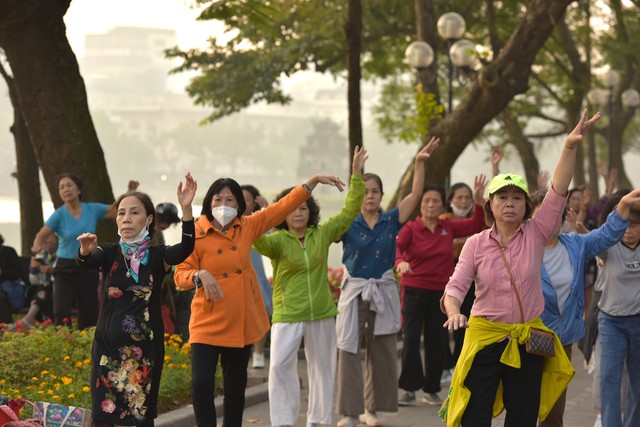 Hà Nội thức giấc cùng nhịp thở thể dục, thể thao- Ảnh 6.