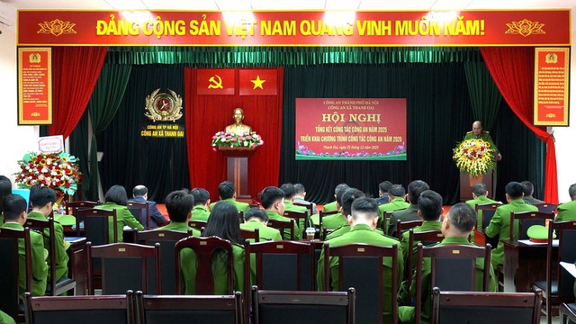 Công an xã Thanh Oai: Phát động phong trào thi đua "Vì an ninh Tổ quốc" năm 2026- Ảnh 1.