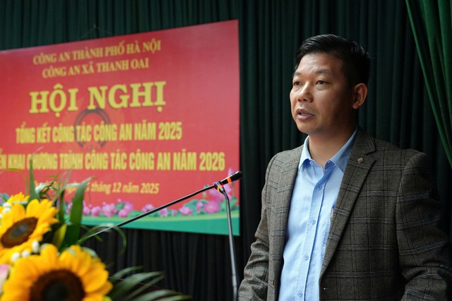 Công an xã Thanh Oai: Phát động phong trào thi đua "Vì an ninh Tổ quốc" năm 2026- Ảnh 2.