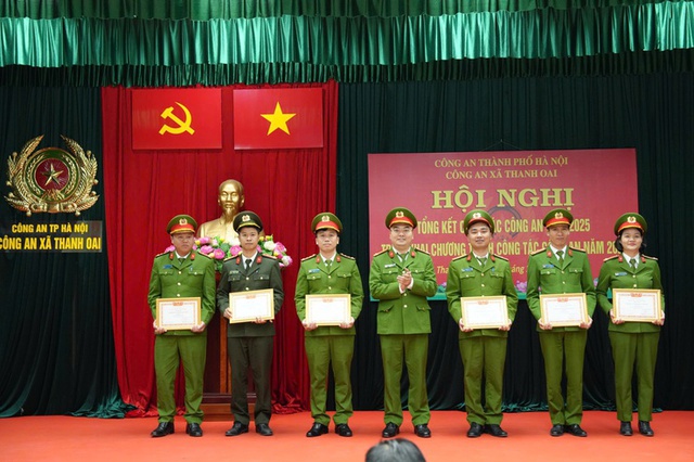 Công an xã Thanh Oai: Phát động phong trào thi đua "Vì an ninh Tổ quốc" năm 2026- Ảnh 5.