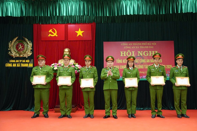 Công an xã Thanh Oai: Phát động phong trào thi đua "Vì an ninh Tổ quốc" năm 2026- Ảnh 4.