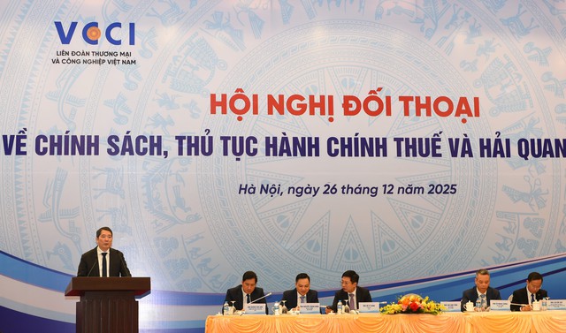 Bộ Tài chính đối thoại với người nộp thuế về chính sách, thủ tục hành chính thuế và hải quan năm 2025- Ảnh 1.