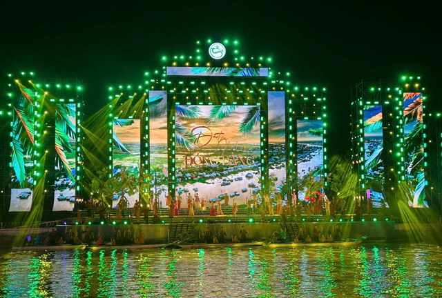 Đêm tổng duyệt chương trình nghệ thuật Lễ hội Văn hoá Sông nước Cần Thơ - Đậm chất sắc màu sông nước- Ảnh 2.