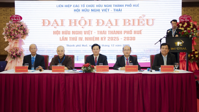 TP Huế: Đại hội Đại biểu Hội Hữu nghị Việt Nam - Thái Lan lần thứ IV, nhiệm kỳ 2025 – 2030.- Ảnh 2.