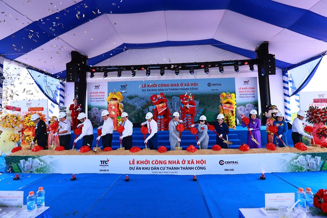 Tây Ninh: TTC Land và TTC IZ khởi công Nhà ở xã hội- Ảnh 1.
