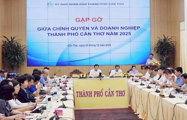 Lãnh đạo TP Cần Thơ gặp gỡ doanh nghiệp năm 2025- Ảnh 1. Lãnh đạo TP Cần Thơ gặp gỡ doanh nghiệp năm 2025- Ảnh 1.