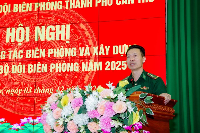 BĐBP TP Cần Thơ tổng kết công tác biên phòng năm 2025- Ảnh 3.