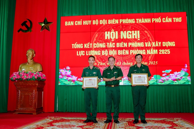 BĐBP TP Cần Thơ tổng kết công tác biên phòng năm 2025- Ảnh 4.