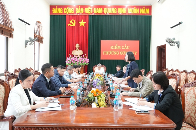 Sơn Tây: Tổ chức phiên họp thứ nhất triển khai công tác bầu cử nhiệm kỳ 2026 - 2031- Ảnh 1.