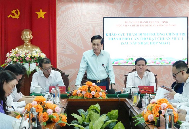 Trường Chính trị TP Cần Thơ đủ điều kiện đạt chuẩn mức 1- Ảnh 3. Trường Chính trị TP Cần Thơ đủ điều kiện đạt chuẩn mức 1- Ảnh 3.