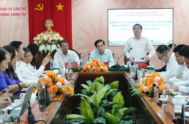 Trường Chính trị TP Cần Thơ đủ điều kiện đạt chuẩn mức 1- Ảnh 4. Trường Chính trị TP Cần Thơ đủ điều kiện đạt chuẩn mức 1- Ảnh 4.