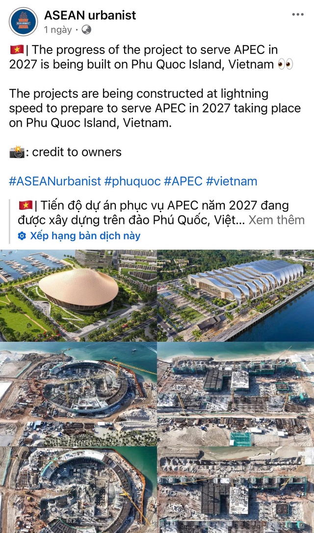 Tiến độ thi công các công trình APEC tại Phú Quốc được so sánh với… "tốc độ ánh sáng"- Ảnh 1. Tiến độ thi công các công trình APEC tại Phú Quốc được so sánh với… "tốc độ ánh sáng"- Ảnh 1.