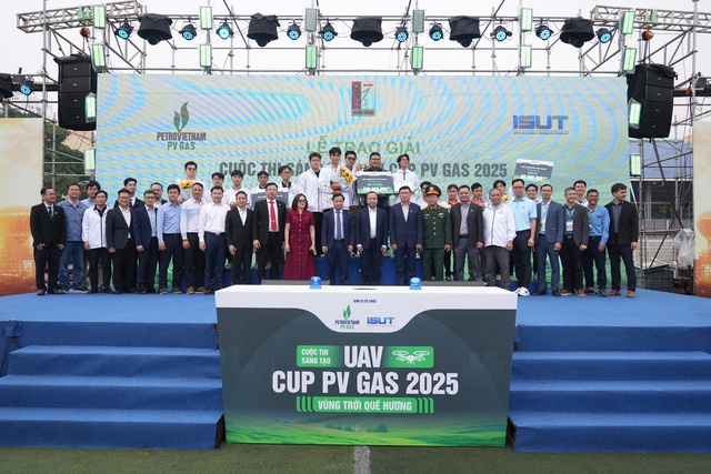 Cuộc thi Sáng tạo UAV 2025 - Cup PV GAS: Bệ phóng nguồn nhân lực công nghệ cho doanh nghiệp tương lai- Ảnh 1. Cuộc thi Sáng tạo UAV 2025 - Cup PV GAS: Bệ phóng nguồn nhân lực công nghệ cho doanh nghiệp tương lai- Ảnh 1.