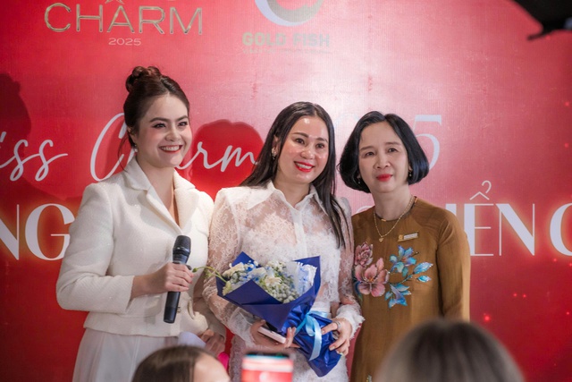 Dàn Người đẹp Quốc tế Miss Charm 2025 trải nghiệm văn hóa ẩm thực Việt Nam tại nhà hàng Goldfish- Ảnh 1.