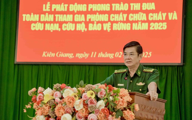 BĐBP tỉnh Kiên Giang phát động các đợt thi đua cao điểm trong năm 2025- Ảnh 2.