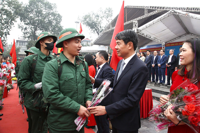 Vĩnh Phúc: Hơn 2.200 thanh niên lên đường nhập ngũ năm 2025- Ảnh 8.