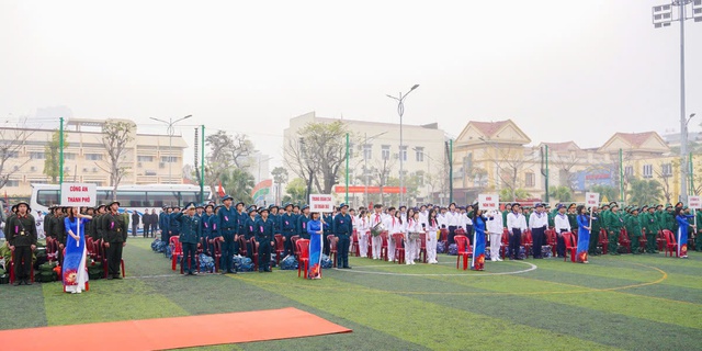 Hải Phòng: Lễ giao nhận quân năm 2025 trang trọng, nhanh gọn, an toàn- Ảnh 2.