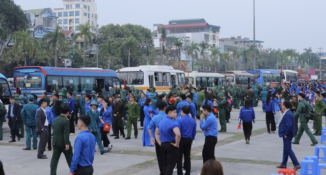 Tuổi trẻ Thanh Hóa sẵn sàng lên đường nhập ngũ- Ảnh 2.