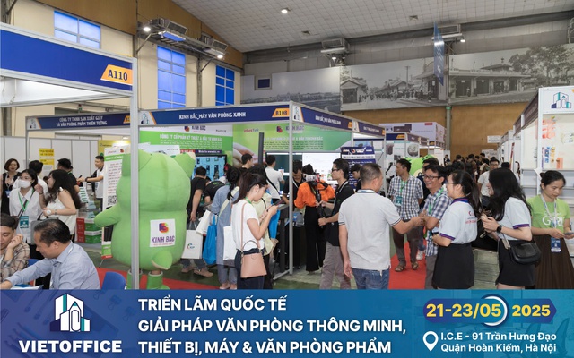 VietOffice 2025 quy tụ 150 gian hàng lĩnh vực thiết bị, máy và văn phòng phẩm- Ảnh 7.