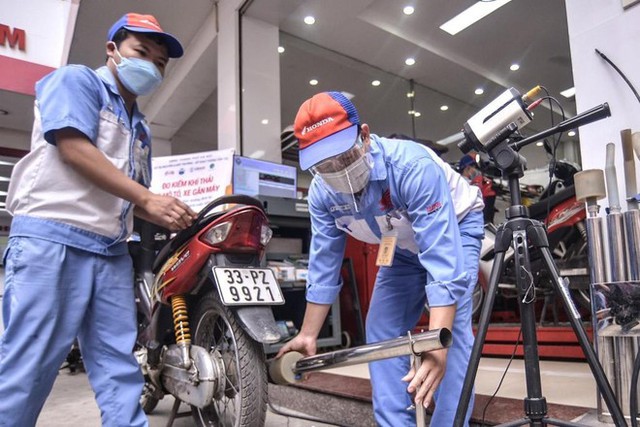 Hà Nội phê duyệt quy trình giải quyết thủ tục hành chính kiểm định khí thải xe mô tô, xe gắn máy- Ảnh 1.