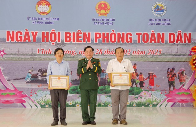 An Giang: Ngày hội Biên phòng toàn dân xã Vĩnh Xương, TX Tân Châu- Ảnh 2.