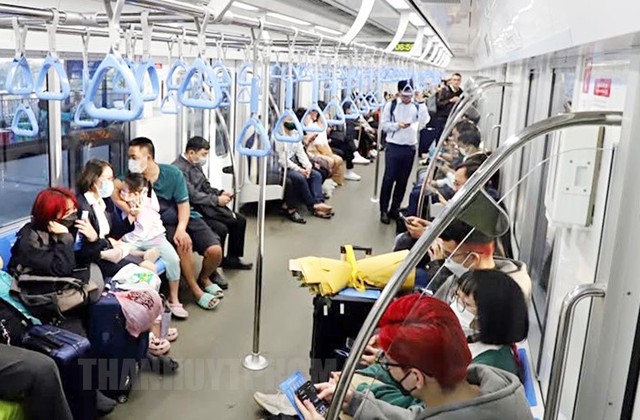 Metro Bến Thành - Suối Tiên phục vụ 761.416 lượt hành khách dịp cao điểm Tết- Ảnh 1.