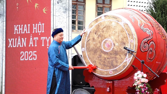 Lễ đón nhận Bằng xếp hạng di tích Quốc gia đặc biệt Chùa Bối Khê - Khai hội Xuân Ất Tỵ 2025- Ảnh 8.