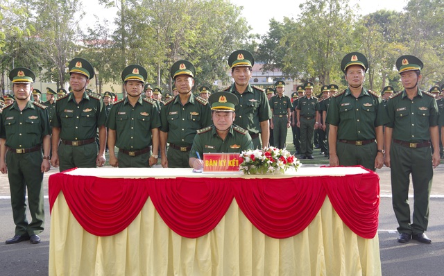 Bộ đội Biên phòng tỉnh An Giang ra quân huấn luyện năm 2025- Ảnh 3.