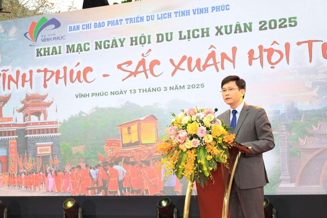 Vĩnh Phúc khai mạc Ngày hội du lịch Xuân 2025- Ảnh 1.