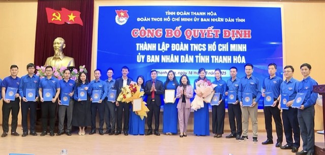 Thanh Hóa: Thành lập Đoàn TNCS Hồ Chí Minh UBND tỉnh- Ảnh 1.