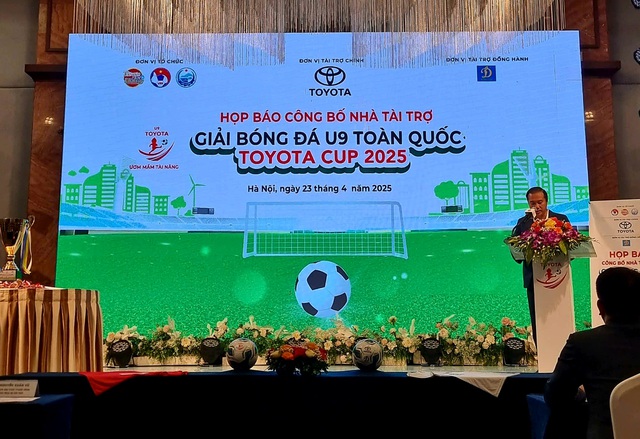 30 đội bóng tham gia Giải bóng đá U9 toàn quốc - Toyota Cup 2025- Ảnh 1.