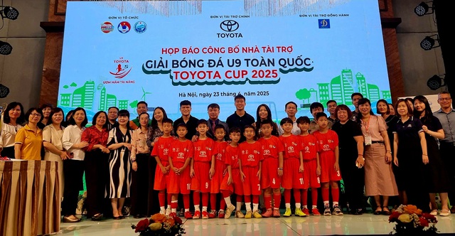 30 đội bóng tham gia Giải bóng đá U9 toàn quốc - Toyota Cup 2025- Ảnh 2.