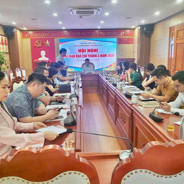 Ban Tuyên giáo và Dân vận Lào Cai: Báo chí thực hiện tốt nhiệm vụ tuyên truyền- Ảnh 1. Ban Tuyên giáo và Dân vận Lào Cai: Báo chí thực hiện tốt nhiệm vụ tuyên truyền- Ảnh 1.