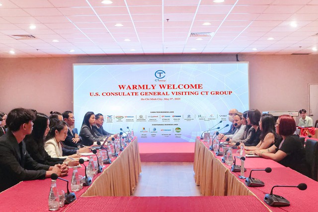 Phái đoàn Tổng Lãnh sự Hoa Kỳ thăm và làm việc với CT Group về công nghệ cao, giáo dục- Ảnh 1. Phái đoàn Tổng Lãnh sự Hoa Kỳ thăm và làm việc với CT Group về công nghệ cao, giáo dục- Ảnh 1.