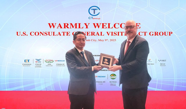 Phái đoàn Tổng Lãnh sự Hoa Kỳ thăm và làm việc với CT Group về công nghệ cao, giáo dục- Ảnh 2. Phái đoàn Tổng Lãnh sự Hoa Kỳ thăm và làm việc với CT Group về công nghệ cao, giáo dục- Ảnh 2.