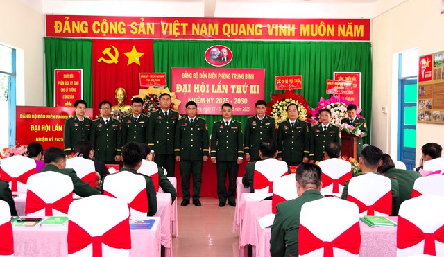 Sóc Trăng: Đại hội Đảng bộ đồn Biên phòng Trung Bình nhiệm kỳ 2025-2030- Ảnh 5. Sóc Trăng: Đại hội Đảng bộ đồn Biên phòng Trung Bình nhiệm kỳ 2025-2030- Ảnh 5.