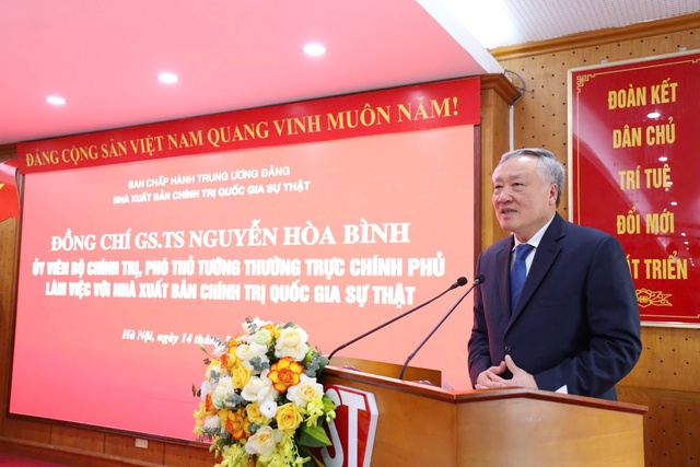 Hà Nội: NXB Chính trị quốc gia Sự thật ra mắt Tủ sách điện tử Chủ tịch Hồ Chí Minh- Ảnh 2. Hà Nội: NXB Chính trị quốc gia Sự thật ra mắt Tủ sách điện tử Chủ tịch Hồ Chí Minh- Ảnh 2.
