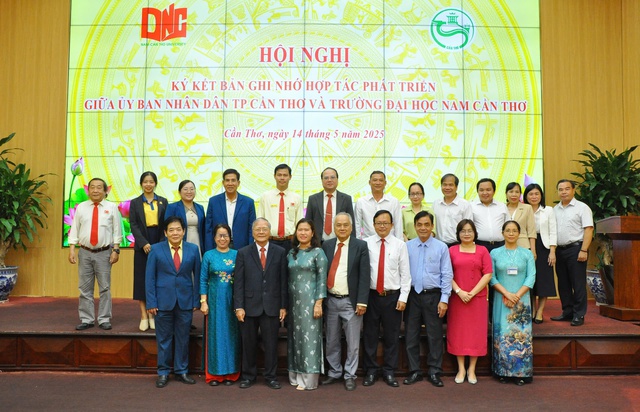 UBND TP Cần Thơ và Trường Đại học Nam Cần Thơ ký kết ghi nhớ hợp tác phát triển- Ảnh 3. UBND TP Cần Thơ và Trường Đại học Nam Cần Thơ ký kết ghi nhớ hợp tác phát triển- Ảnh 3.
