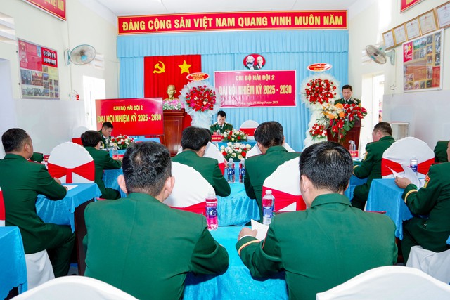 BĐBP tỉnh Sóc Trăng: Đại hội Chi bộ Hải đội 2 nhiệm kỳ 2025-2030- Ảnh 1. BĐBP tỉnh Sóc Trăng: Đại hội Chi bộ Hải đội 2 nhiệm kỳ 2025-2030- Ảnh 1.