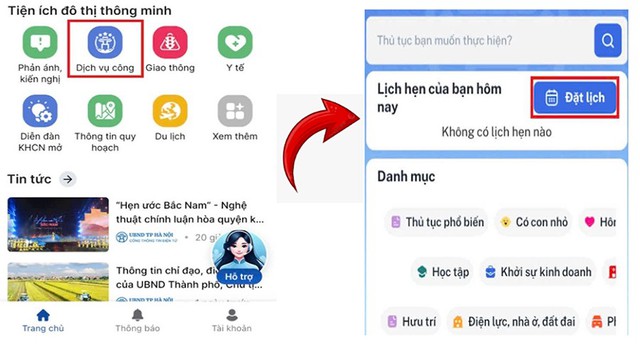 Ra mắt tính năng Lấy số thứ tự dịch vụ công online qua ứng dụng iHanoi- Ảnh 1. Ra mắt tính năng Lấy số thứ tự dịch vụ công online qua ứng dụng iHanoi- Ảnh 1.