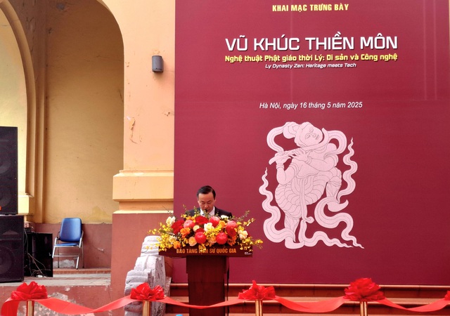 Khai mạc trưng bày Vũ khúc Thiền môn - Nghệ thuật Phật giáo thời Lý- Ảnh 2. Khai mạc trưng bày Vũ khúc Thiền môn - Nghệ thuật Phật giáo thời Lý- Ảnh 2.