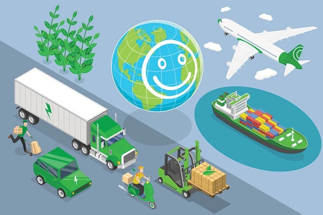 Phát triển xanh logistics để không bị loại khỏi chuỗi cung ứng toàn cầu- Ảnh 2. Phát triển xanh logistics để không bị loại khỏi chuỗi cung ứng toàn cầu- Ảnh 2.