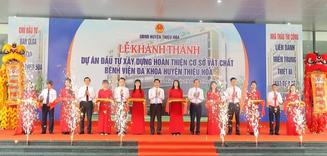 Thanh Hóa: Khánh thành Bệnh viện Đa khoa Thiệu Hóa- Ảnh 1. Thanh Hóa: Khánh thành Bệnh viện Đa khoa Thiệu Hóa- Ảnh 1.