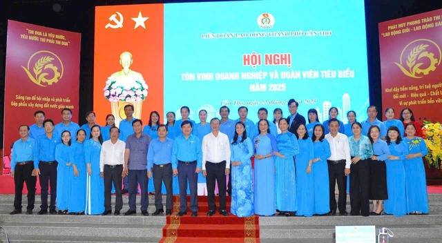 Cần Thơ: Tôn vinh doanh nghiệp và đoàn viên tiêu biểu năm 2025- Ảnh 6. Cần Thơ: Tôn vinh doanh nghiệp và đoàn viên tiêu biểu năm 2025- Ảnh 6.