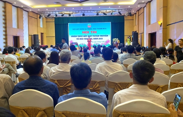 Thanh Hóa: Tổ chức Hội thi “Nhận thức kết hợp tuyên truyền về môi trường” năm 2025- Ảnh 1. Thanh Hóa: Tổ chức Hội thi “Nhận thức kết hợp tuyên truyền về môi trường” năm 2025- Ảnh 1.