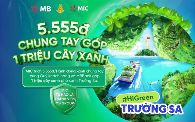 MIC chung tay phủ xanh Trường Sa – Mỗi hợp đồng, một phần xanh gửi đảo xa- Ảnh 1.