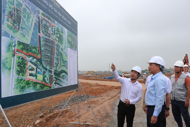 Nghệ An: Phó Chủ tịch UBND tỉnh kiểm tra các dự án nhà ở trên địa bàn TP Vinh- Ảnh 2.