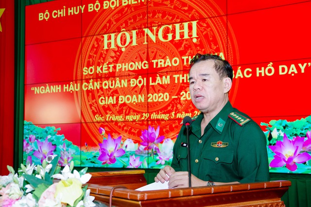 BĐBP Sóc Trăng sơ kết phong trào thi đua “Ngành hậu cần quân đội làm theo lời Bác Hồ dạy”- Ảnh 2. BĐBP Sóc Trăng sơ kết phong trào thi đua “Ngành hậu cần quân đội làm theo lời Bác Hồ dạy”- Ảnh 2.