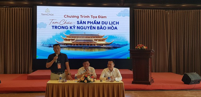 Hơn 200 đại biểu tham dự Tọa đàm: “Tam Chúc - Sản phẩm du lịch trong kỷ nguyên bão hòa”- Ảnh 3.