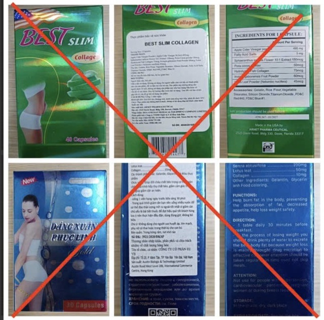Bộ Y tế yêu cầu gỡ quảng cáo 2 thực phẩm bảo vệ sức khỏe chứa chất cấm sibutramine- Ảnh 1. Bộ Y tế yêu cầu gỡ quảng cáo 2 thực phẩm bảo vệ sức khỏe chứa chất cấm sibutramine- Ảnh 1.